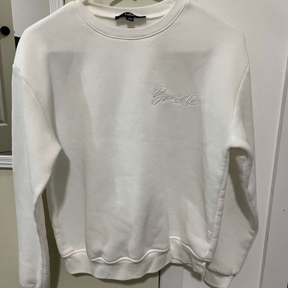 Lulus Bride Crewneck